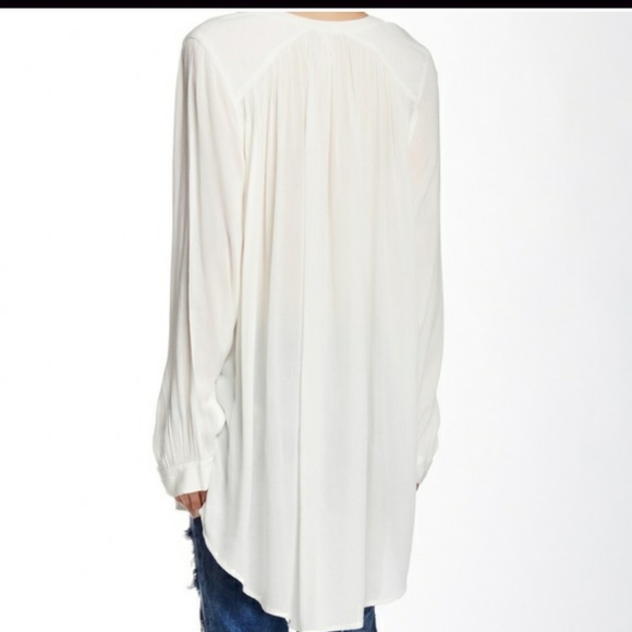 CAYENNE Color Free People long blouse. - Picture 2 of 4
